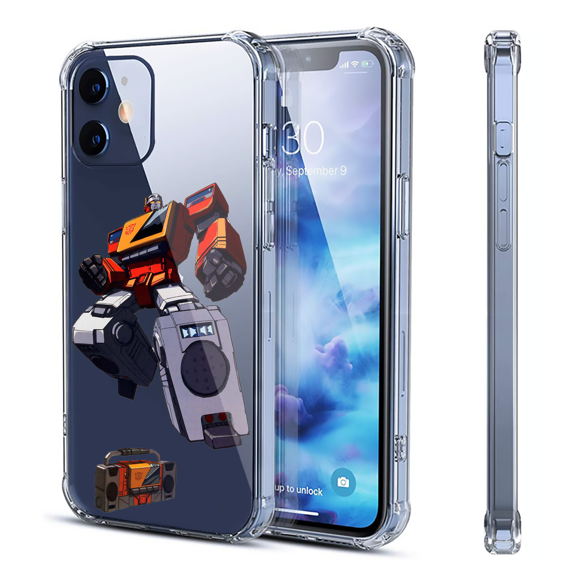 （画像用）  【iPhone 12シリーズ対応】透明スマホケース（クリアソフトケース）
